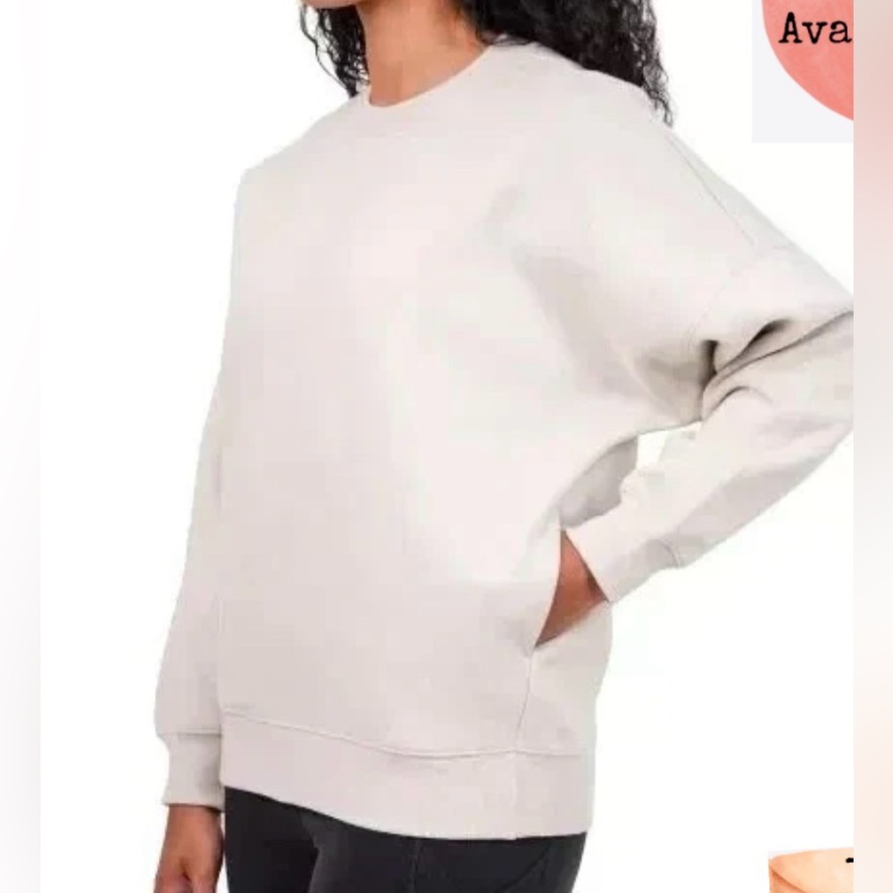 💙 TUFF Athletics Women's Sweatshirt Fleece Crewneck Pullover Pockets Activewear